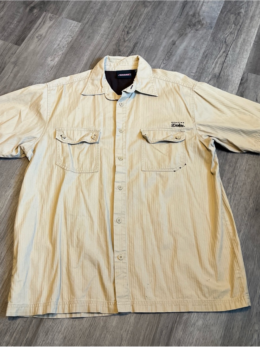Men's Casual Button-Up Shirt Dickies XL